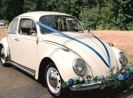 1967 VW Beetle for wedding hire in Brighton